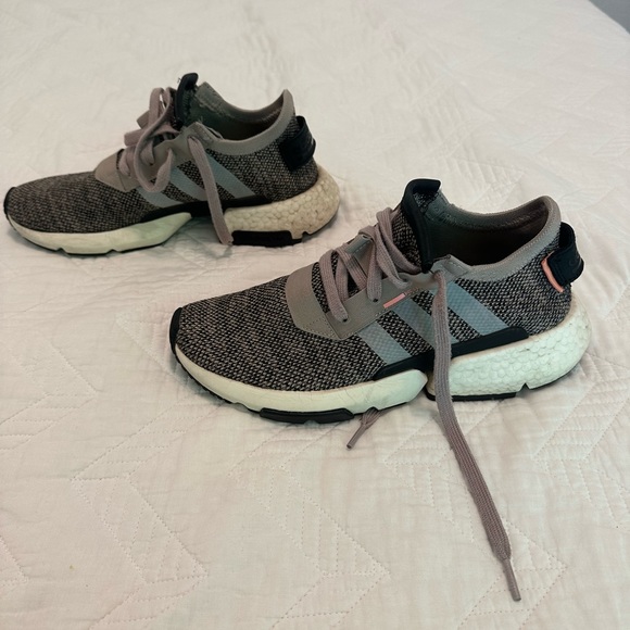 adidas Womens Pod-S3.1 Lace Up Sneakers Shoes Casual - Grey - Picture 4 of 14